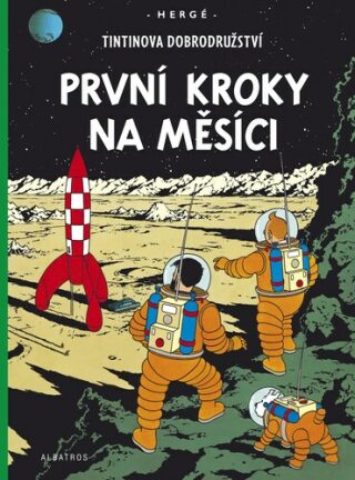 Tintin (17) - První kroky na Měsíci - Herge