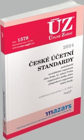 ÚZ 1578 České účetní standardy 2024 - neuveden