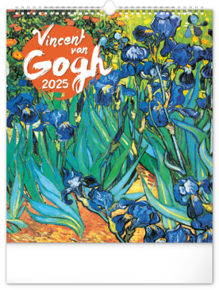 Kalendář 2025 nástěnný: Vincent van Gogh, 30 × 34 cm - neuveden