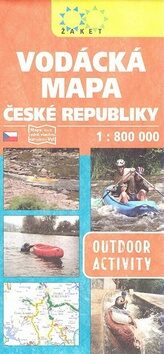 Vodácká mapa ČR 1:800 000 - 