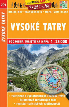 Vysoké Tatry 1:25 000 - neuveden