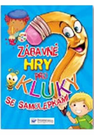 Zábavné hry pro kluky se samolepkami - neuveden