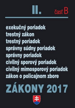 Zákony 2017 II. časť B - 