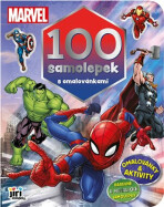 100 samolepek s omalovánkami Marvel - 