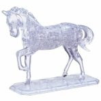 3D Crystal puzzle Kůň / 100 dílků - 
