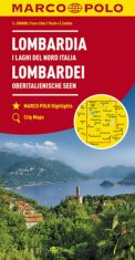 Itálie č.2 - Lombardie mapa 1:200T - 