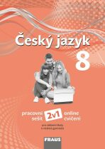 Český jazyk 8 pro ZŠ a VG (nová generace) pracovní sešit 2v1 - Martina Pásková, ...