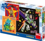 Toy Story 4 - Puzzle 3x55 dílků (Defekt) - 