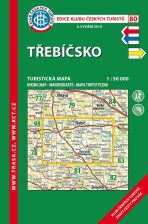 KČT 80 Třebíčsko 1:50 000/turistická mapa - 