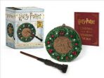 Harry Potter: Hogwarts Christmas Wreath and Wand Set - 