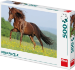 Kůň na louce - Puzzle 500 dílků - 