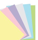Filofax náplň A5, papír pastelový čistý - 