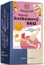 Voňavý kurkumový sen (čaj bio, bylinná směs s kořením, porcovaná, 36g) - 