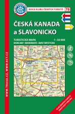 KČT 78 Česká Kanada a Slavonicko 1:50 000 - 