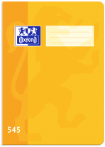 Školní sešit Oxford 545 žlutý - 