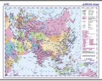 Asie - příruční politická mapa - 