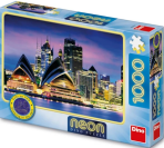 Puzzle Opera v Sydney NEON 1000 svítících dílků - 