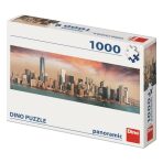 Puzzle 1000 Manhattan za soumraku panoramic - 