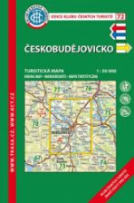 KČT 72 Českobudějovicko 1:50 000 / turistická mapa - 
