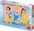 Puzzle Rozkvetlé princezny 48 dílků - 
