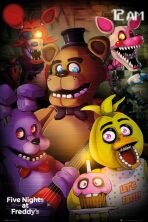Plakát Five Nights At Freddys - Group - 