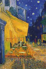 Plakát Vincent Van Gogh - Cafe Terrace at Night - 