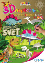 3D omalovánky Dinosauří svět - 