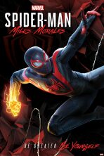 Plakát Spider-Man Miles Morales-Cybernetic Swing - 