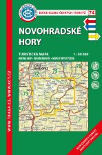 KČT 74 Novohradské hory 1:50 000 / Turistická mapa - 
