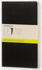 Moleskine - zápisník Volant - čistý, černý - 