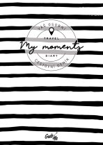 My Moments - cestovní deník / pruhovaný - 