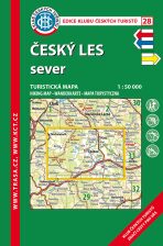 KČT 28 Český les - Sever 1:50T / turistická mapa - 