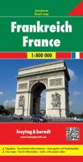 AK 0403 Francie 1:800 000 / silniční mapa - 