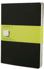 Moleskine - Notes 3 ks - čistý, černý XL - 
