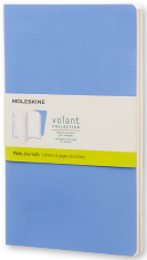 Moleskine - zápisníky Volant 2 ks - čisté, modré L - 