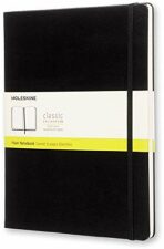 Moleskine Zápisník černý XL, čistý, tvrdý - 