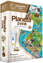 Puzzle Planeta zvířat - Kouzelné čtení Albi - 