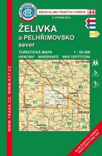 Želivka, Pelhřimovsko /KČT 44 1:50T Turistická mapa - 