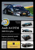 Audi A4 DTM 2009 R14 plus/papírový model - Jakub Novák