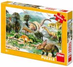 Puzzle Život dinosaurů - 100XL dílků - 