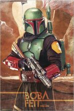Plakát Star Wars: The Mandalorian - Boba Fett - 
