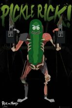 Plakát Rick and Morty - Pickle Rick - 