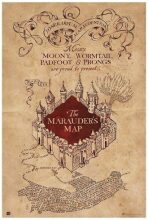 Plakát 61x91,5cm - Harry Potter - Maurauder's Map - 