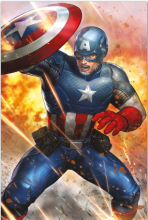 Plakát Captain America - Under Fire - 