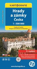 Hrady a zámky Česka 1:500 000 - 