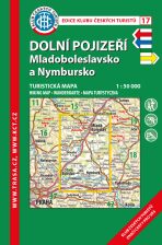 KČT 17 Dolní Pojizeří, Mladoboleslavsko / turistická mapa - 