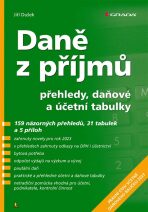 Daně z příjmů 2023 - přehledy, daňové a účetní tabulky - Jiří Dušek