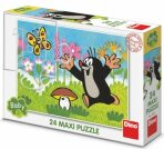 Puzzle Krtek a houba 24 dílků maxi - 