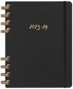 Moleskine Academic Spirálový plánovací zápisnik 2023-24 černý XL - 