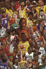 Plakát Basketball Superstars - 